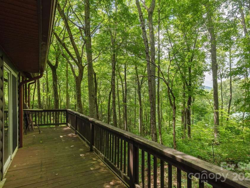 3014 Slick Fisher Road, Lake Toxaway, NC 28747.  MLS# CAR4289982, YatesRealty ID 31838. Wrap Around Deck