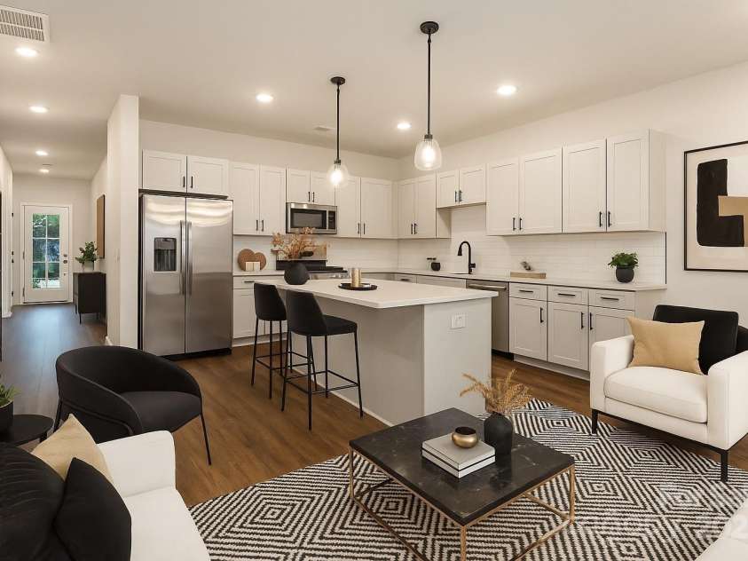 3719 Davis Avenue, Charlotte, NC 28208.  MLS# CAR4307007, YatesRealty ID 31843. Virtually staged