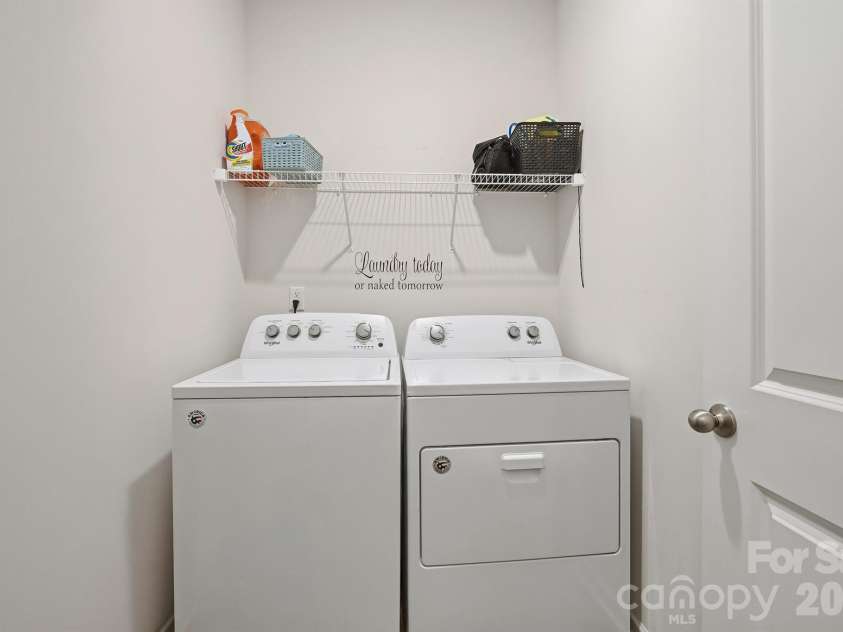 7004 Branch Fork Road, Charlotte, NC 28215.  MLS# CAR4392331, YatesRealty ID 31845. Laundry Room