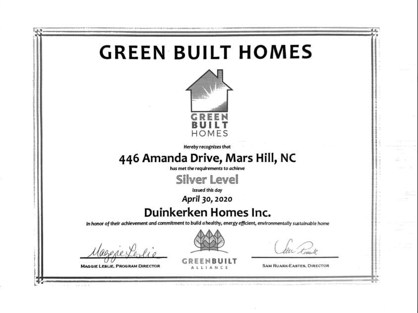 446 Amanda Drive, Mars Hill, NC 28754.  MLS# CAR4368422, YatesRealty ID 31853. 