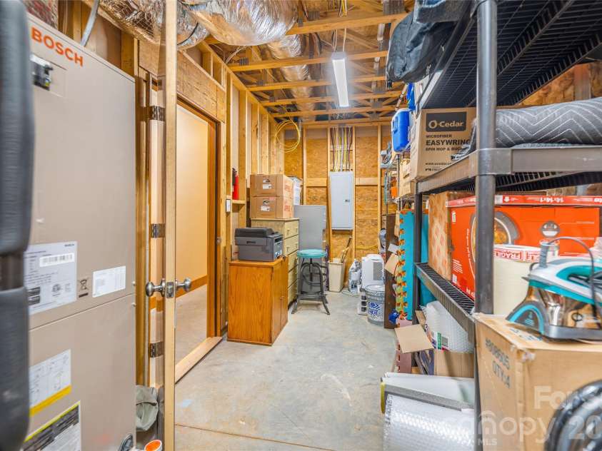446 Amanda Drive, Mars Hill, NC 28754.  MLS# CAR4368422, YatesRealty ID 31853. Mechanical Room
