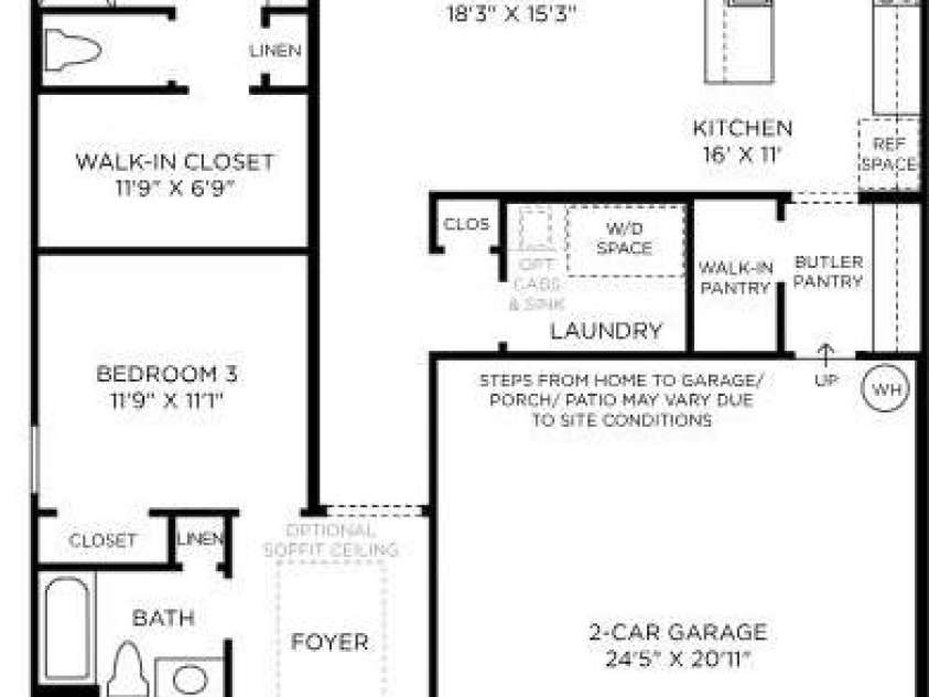 1081 Pinecone Avenue, Indian Land, SC 29707.  MLS# CAR4314031, YatesRealty ID 31855. Spacious and thoughtfully designed home layout. 10-ft ceilings througout this open concept single-floor living, ranch design.