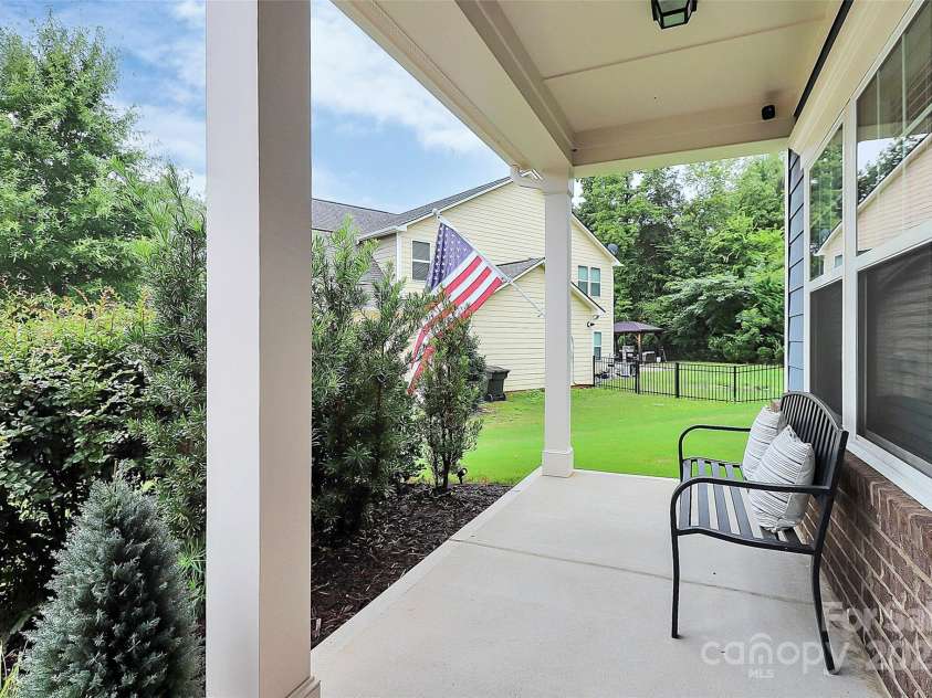 3536 Arnica Court, Tega Cay, SC 29708.  MLS# CAR4290061, YatesRealty ID 31866. Front Porch