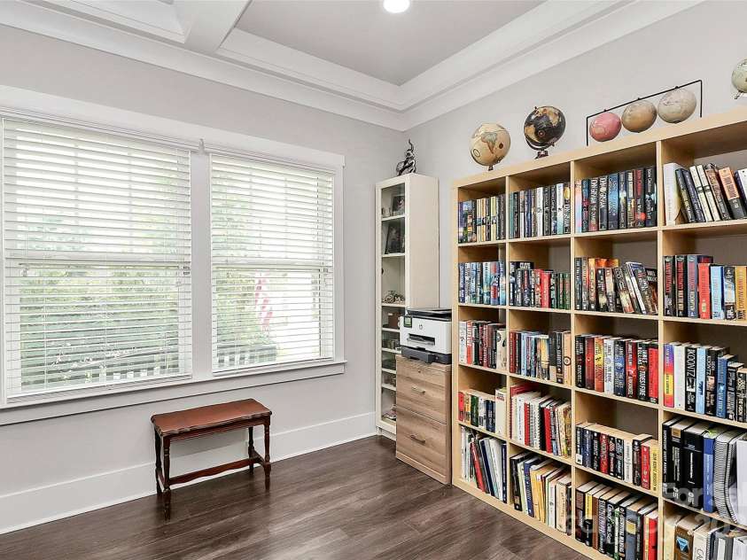 3536 Arnica Court, Tega Cay, SC 29708.  MLS# CAR4290061, YatesRealty ID 31866. Office with French Doors