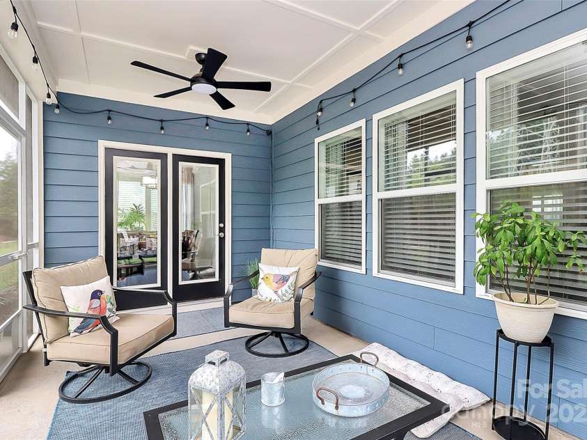 3536 Arnica Court, Tega Cay, SC 29708.  MLS# CAR4290061, YatesRealty ID 31866. Screened Porch