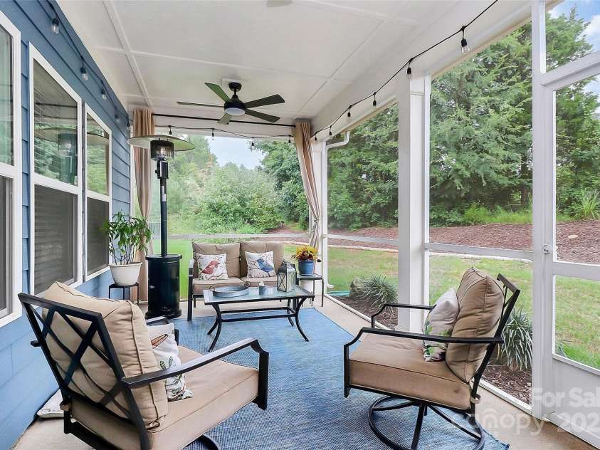 3536 Arnica Court, Tega Cay, SC 29708.  MLS# CAR4290061, YatesRealty ID 31866. Screened Porch