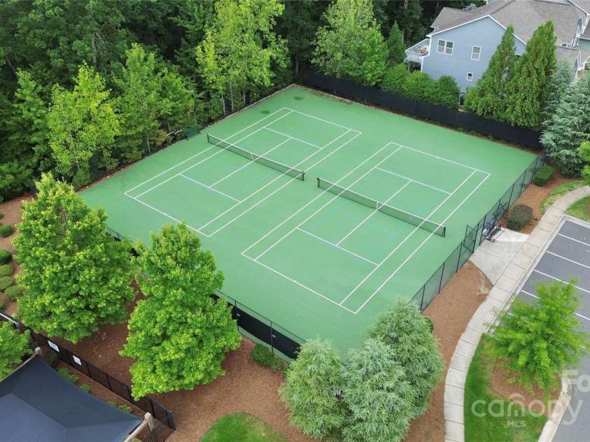 3536 Arnica Court, Tega Cay, SC 29708.  MLS# CAR4290061, YatesRealty ID 31866. Tennis Courts at Lake Ridge