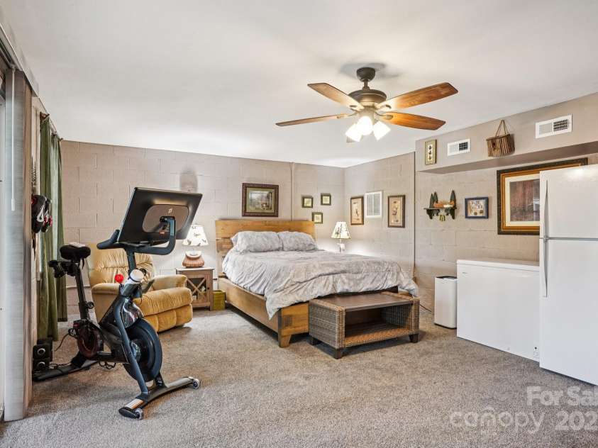 500 Deerfield Road, Mount Gilead, NC 27306.  MLS# CAR4289933, YatesRealty ID 31868. Basement Bedroom