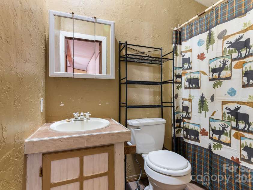 28 Myrtle Road, Swannanoa, NC 28778.  MLS# CAR4289376, YatesRealty ID 31872. Bathroom