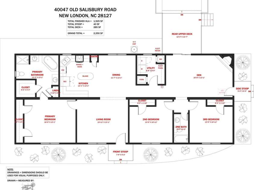 40047 Old Salisbury Road, New London, NC 28127.  MLS# CAR4394424, YatesRealty ID 31873. 