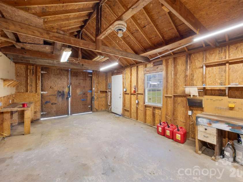 40047 Old Salisbury Road, New London, NC 28127.  MLS# CAR4394424, YatesRealty ID 31873. Inside Workshop