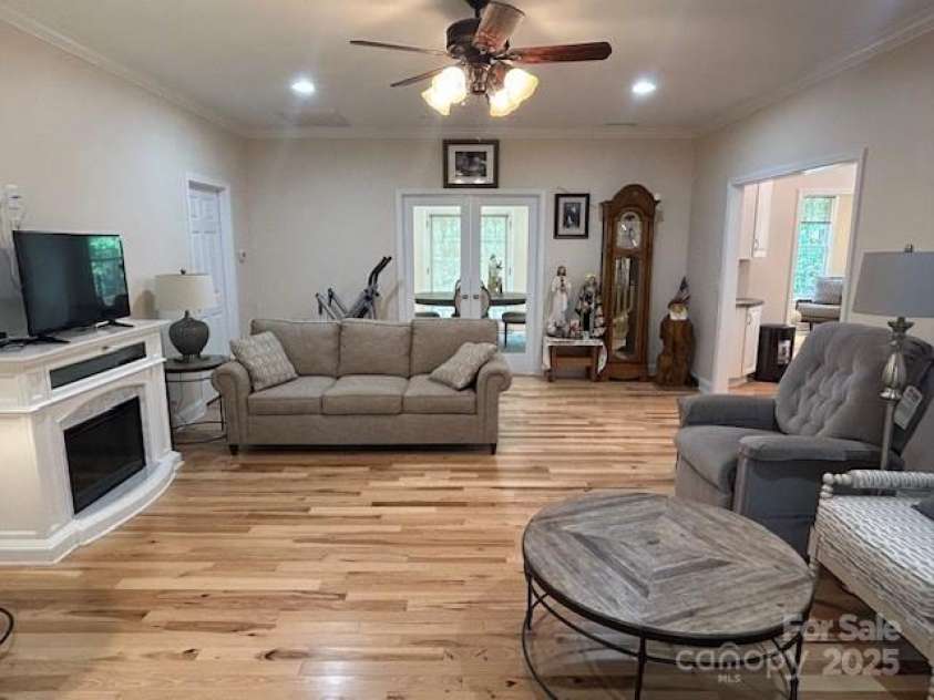 390 Darlington Road, Rutherfordton, NC 28139.  MLS# CAR4282508, YatesRealty ID 31878. Double doors into dining room.