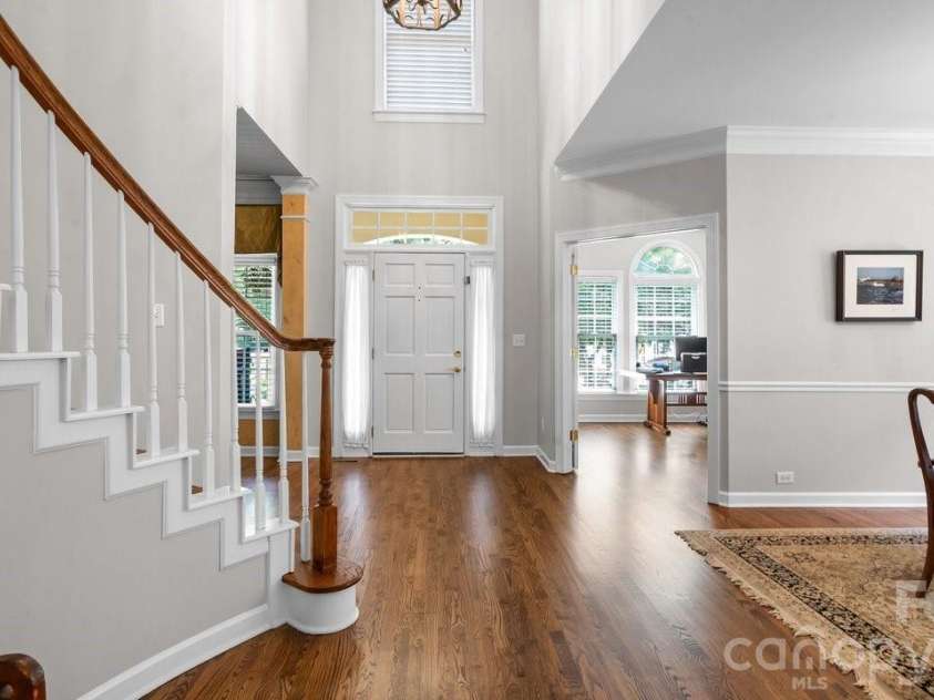 8716 Devonshire Drive, Huntersville, NC 28078.  MLS# CAR4377516, YatesRealty ID 31879. Hardwoods updated