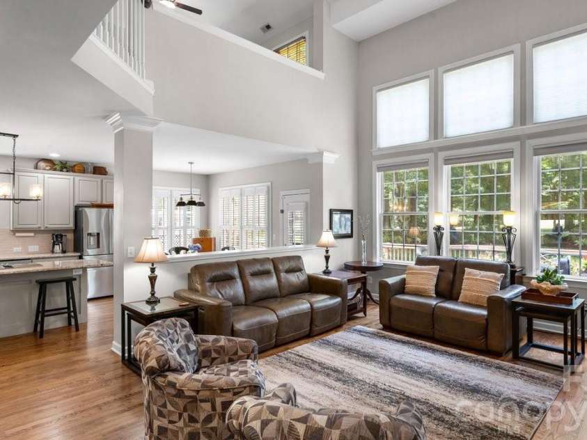 8716 Devonshire Drive, Huntersville, NC 28078.  MLS# CAR4377516, YatesRealty ID 31879. Open to Kitchen