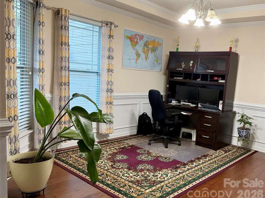 1345 Sandy Bottom Drive, Concord, NC 28027.  MLS# CAR4388399, YatesRealty ID 31881. Dining Area