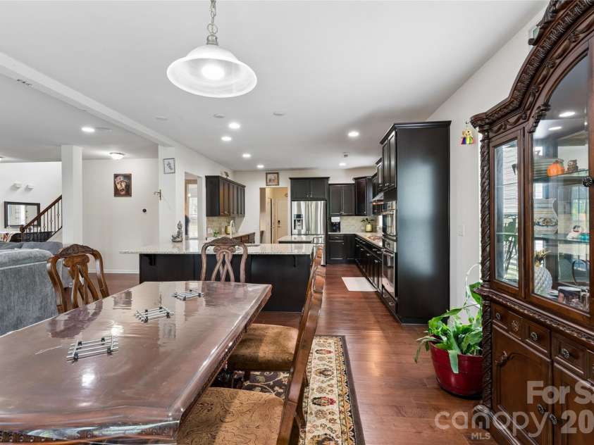 1345 Sandy Bottom Drive, Concord, NC 28027.  MLS# CAR4388399, YatesRealty ID 31881. Dining Area