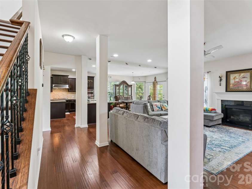 1345 Sandy Bottom Drive, Concord, NC 28027.  MLS# CAR4388399, YatesRealty ID 31881. Kitchen Foyer