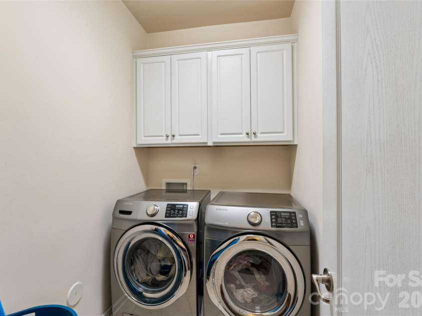 1345 Sandy Bottom Drive, Concord, NC 28027.  MLS# CAR4388399, YatesRealty ID 31881. Laundry