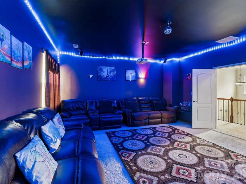 1345 Sandy Bottom Drive, Concord, NC 28027.  MLS# CAR4388399, YatesRealty ID 31881. Media Room