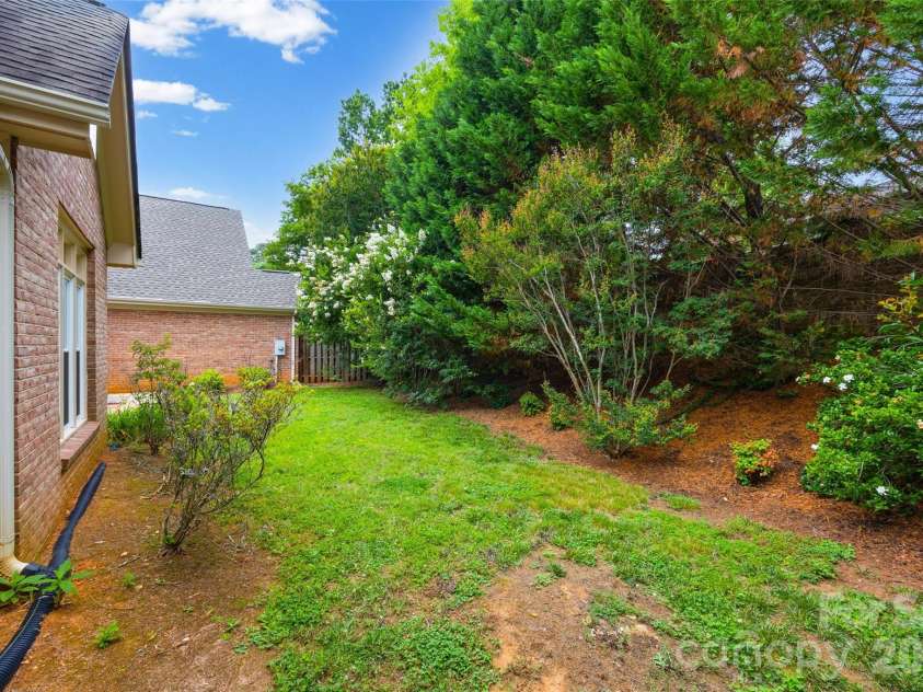 1551 Herlong Court, Rock Hill, SC 29732.  MLS# CAR4388705, YatesRealty ID 31892. Back yard