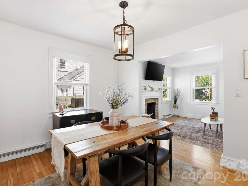 3748 The Plaza, Charlotte, NC 28205.  MLS# CAR4384368, YatesRealty ID 31895. Dining Room