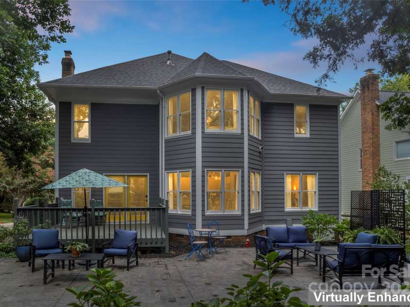 9115 Crofton Springs Drive, Charlotte, NC 28269.  MLS# CAR4289605, YatesRealty ID 31897. Patio