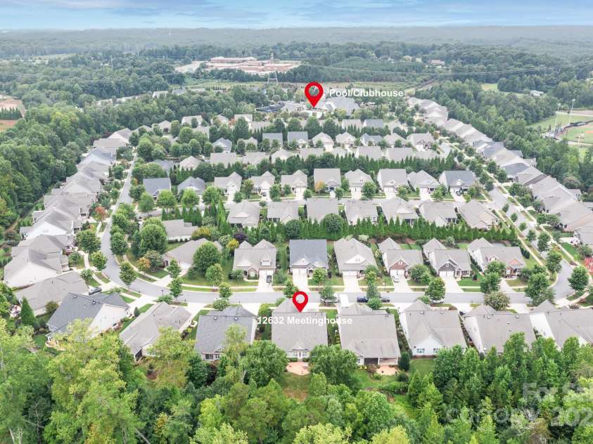 12632 Meetinghouse Drive, Cornelius, NC 28031.  MLS# CAR4287624, YatesRealty ID 31899. 