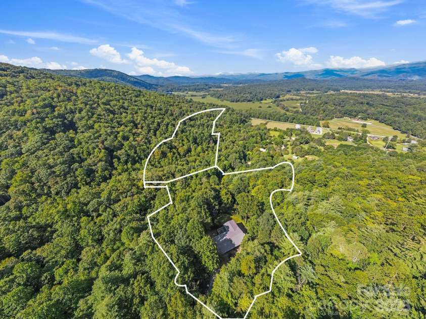 658 Johnson Road, Brevard, NC 28712.  MLS# CAR4300237, YatesRealty ID 319. 2 parcels totally nearly 9 acres of bliss