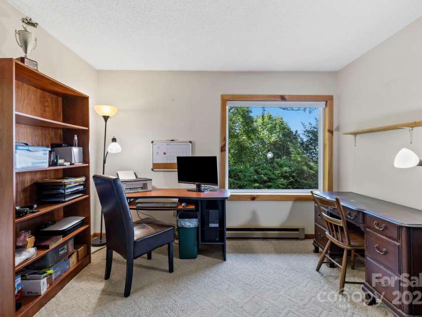 658 Johnson Road, Brevard, NC 28712.  MLS# CAR4300237, YatesRealty ID 319. Office or additional bedroom