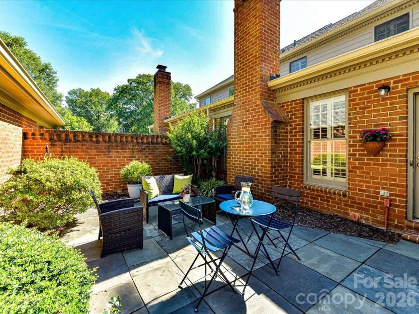 2831 Sharon View Road, Charlotte, NC 28210.  MLS# CAR4391575, YatesRealty ID 31902. Terrace