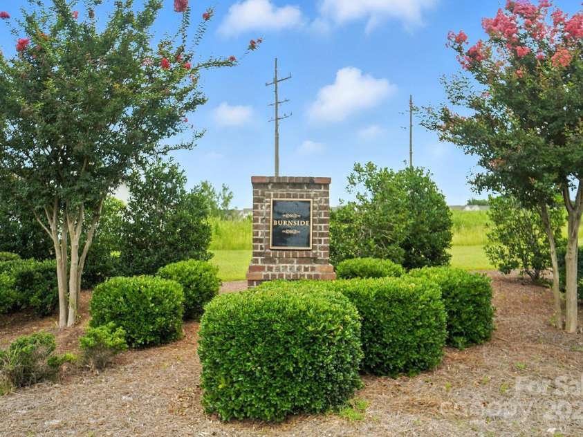 4012 Bainbridge Place, Fort Mill, SC 29707.  MLS# CAR4282310, YatesRealty ID 31905. Burnside Community Entrance