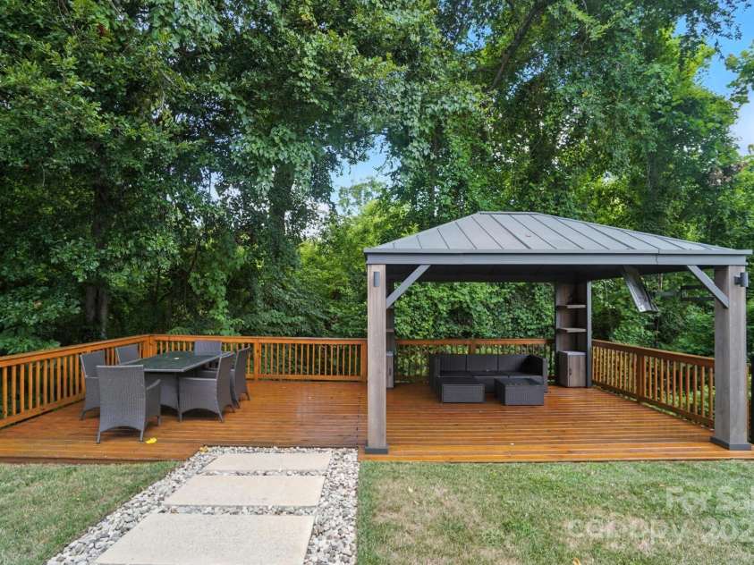 4012 Bainbridge Place, Fort Mill, SC 29707.  MLS# CAR4282310, YatesRealty ID 31905. New Deck Includes Covered Gazebo