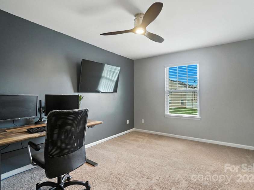 4012 Bainbridge Place, Fort Mill, SC 29707.  MLS# CAR4282310, YatesRealty ID 31905. Upstairs Bonus Room