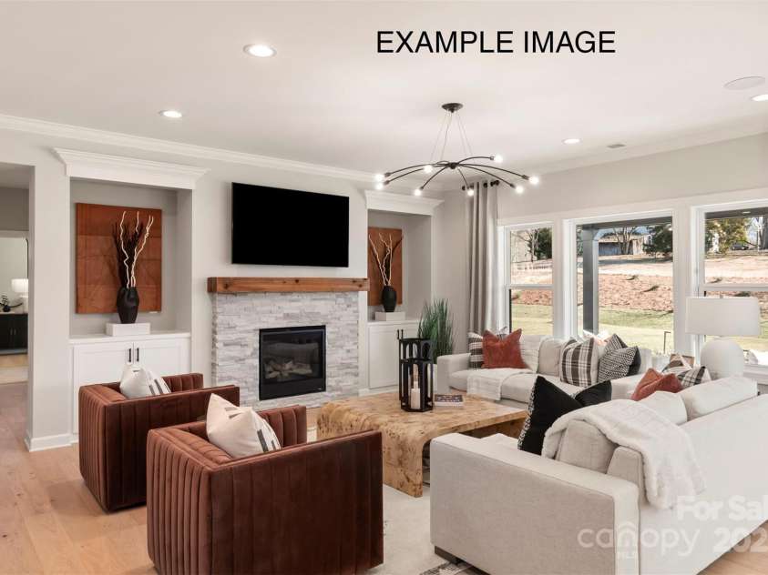 12107 Sessile Drive, Mint Hill, NC 28227.  MLS# CAR4274005, YatesRealty ID 31906. Example Photo - Family Room