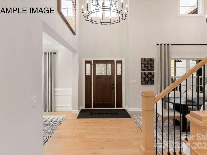 12107 Sessile Drive, Mint Hill, NC 28227.  MLS# CAR4274005, YatesRealty ID 31906. Example Photo - Foyer