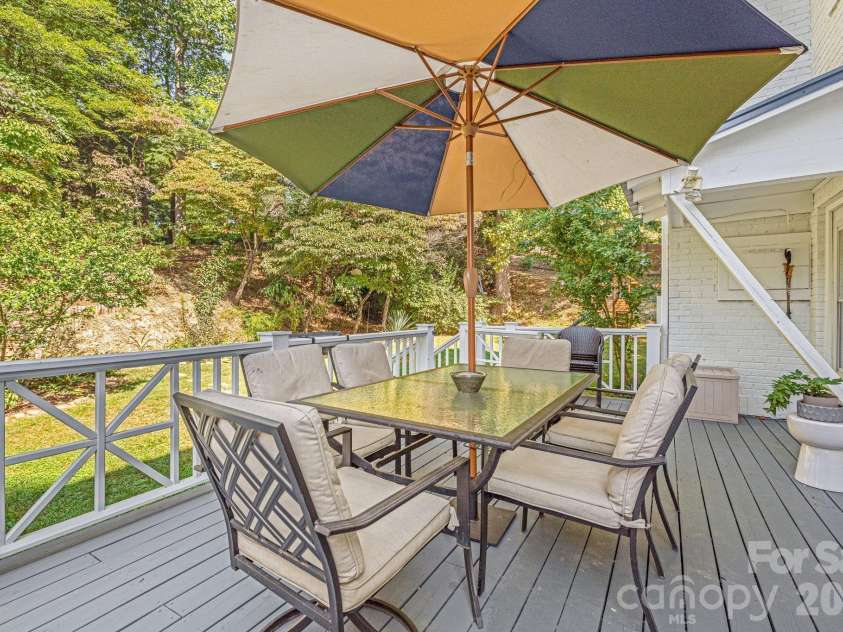 18 Robinwood Avenue, Asheville, NC 28806.  MLS# CAR4393836, YatesRealty ID 31910. Amazing back deck