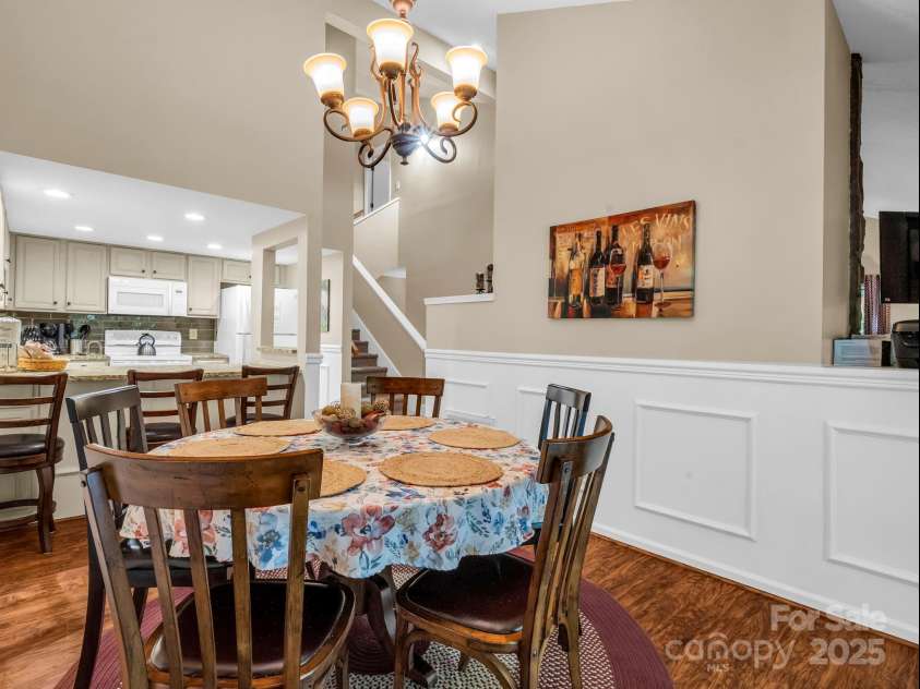 123 Mountain Village Boulevard, Lake Lure, NC 28746.  MLS# CAR4303567, YatesRealty ID 3192. Dining rom