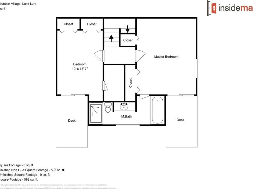 123 Mountain Village Boulevard, Lake Lure, NC 28746.  MLS# CAR4303567, YatesRealty ID 3192. Lower floorplan