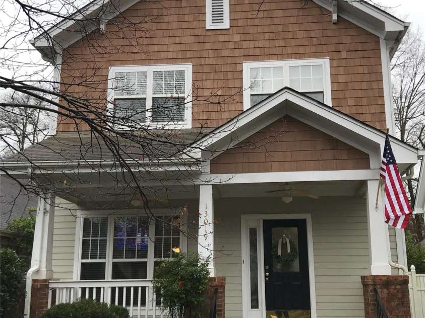 13019 West Douglas Park Drive, Huntersville, NC 28078.  MLS# CAR4395919, YatesRealty ID 31922. Front