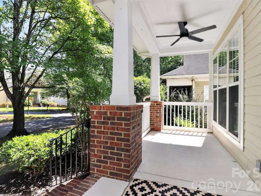 13019 West Douglas Park Drive, Huntersville, NC 28078.  MLS# CAR4395919, YatesRealty ID 31922. Front Porch