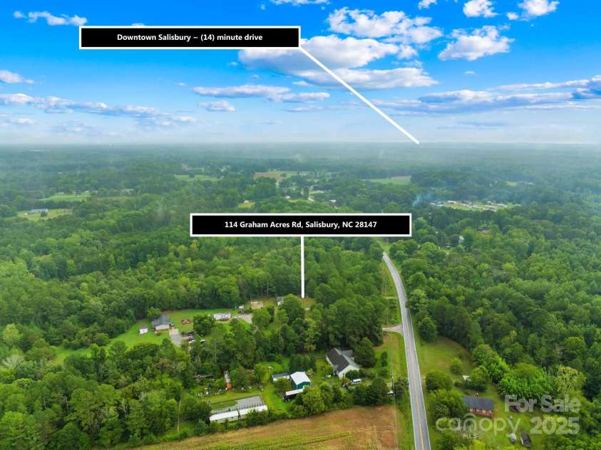 114 Graham Acres Road, Salisbury, NC 28147.  MLS# CAR4290916, YatesRealty ID 31924. 