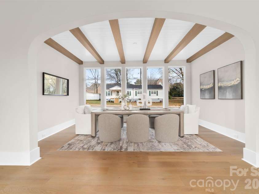 216 Walnut Street, Davidson, NC 28036.  MLS# CAR4300699, YatesRealty ID 31926. Dining room