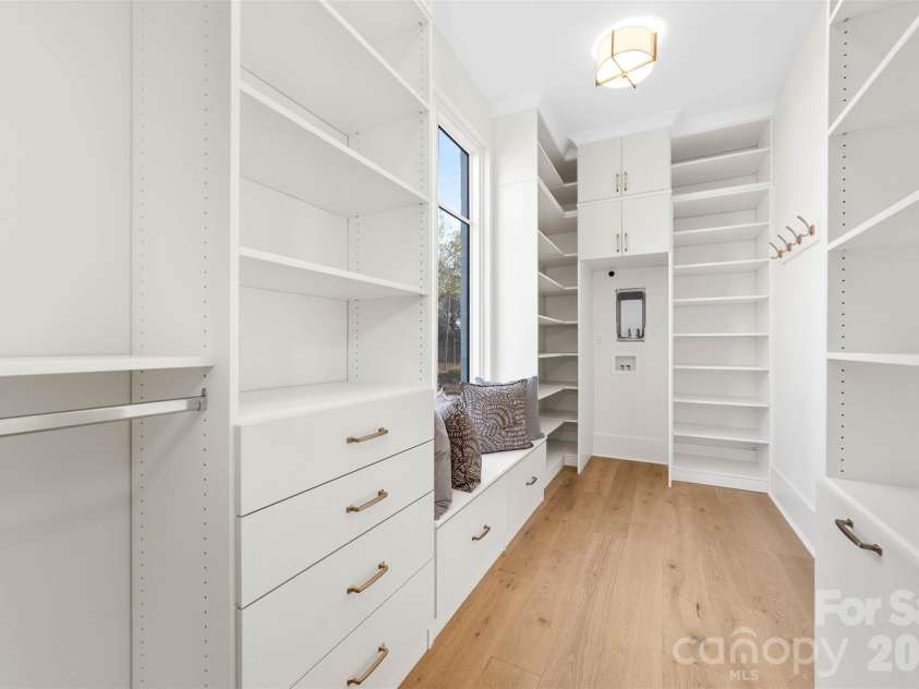 216 Walnut Street, Davidson, NC 28036.  MLS# CAR4300699, YatesRealty ID 31926. Primary custom closet