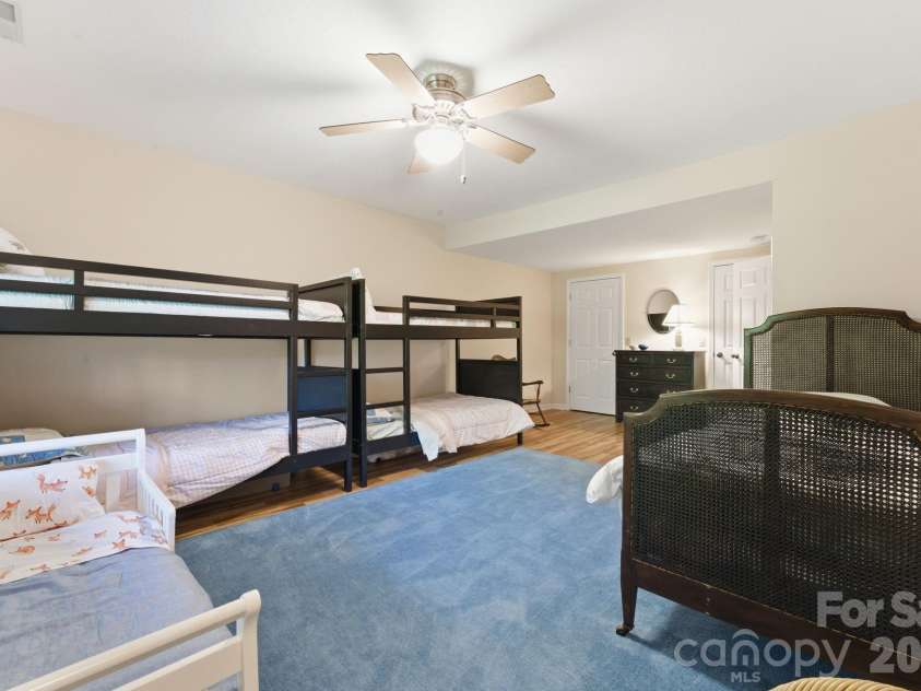 311 Copper Spur Drive, Maggie Valley, NC 28751.  MLS# CAR4387537, YatesRealty ID 31927. Basement bedroom