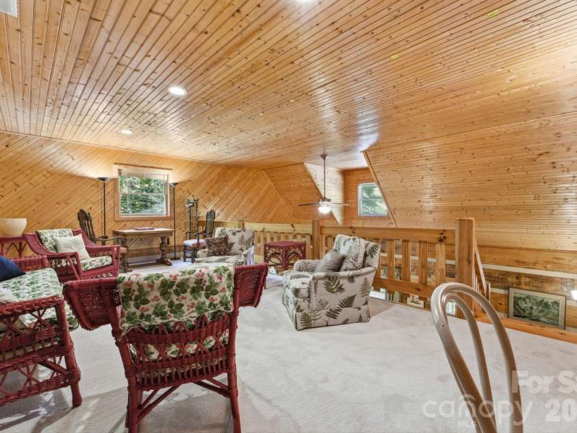 311 Copper Spur Drive, Maggie Valley, NC 28751.  MLS# CAR4387537, YatesRealty ID 31927. Loft area