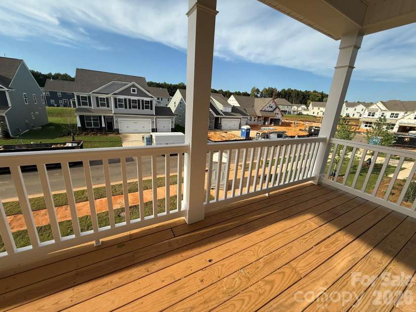 4487 Blue Mound Court, Stanley, NC 28164.  MLS# CAR4387559, YatesRealty ID 31937. Balcony
