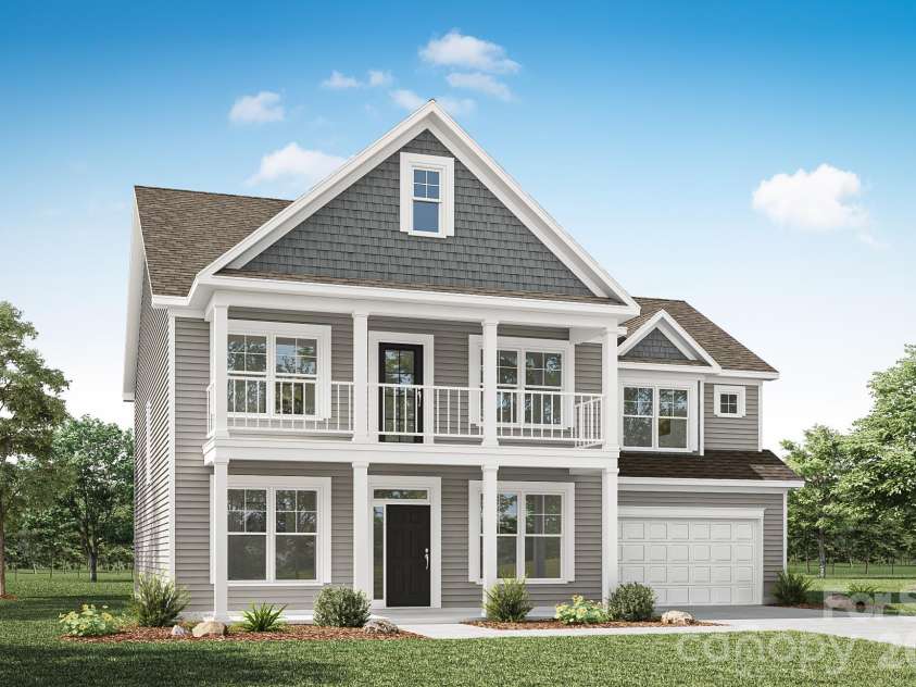 4487 Blue Mound Court, Stanley, NC 28164.  MLS# CAR4387559, YatesRealty ID 31937. Homesite 109 features a Colfax D floorplan