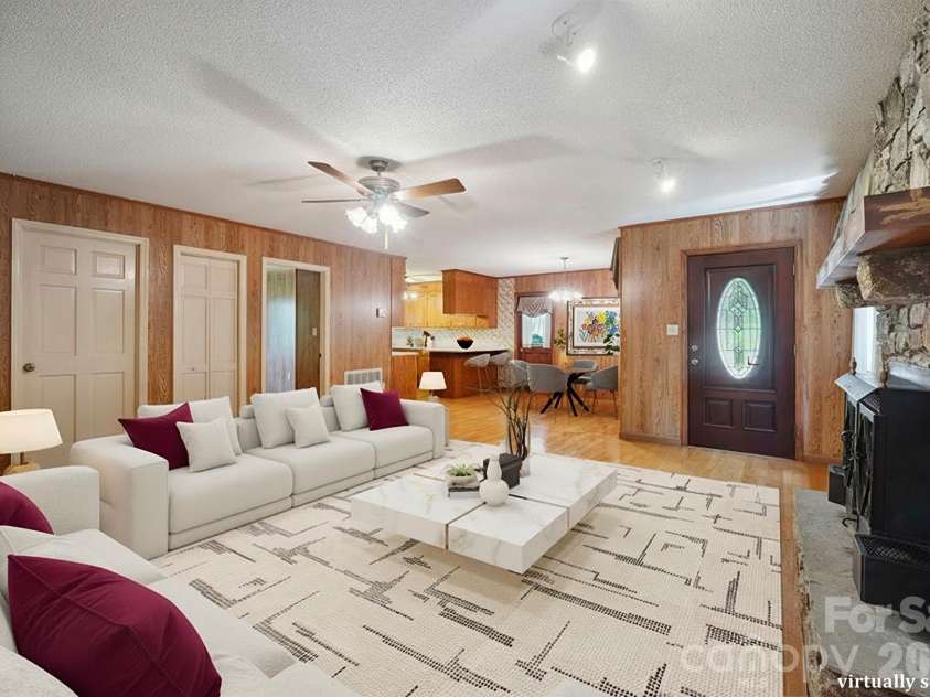 2076 Jay Clark Road, Morganton, NC 28655.  MLS# CAR4218348, YatesRealty ID 3194. VIRTUALLY STAGED