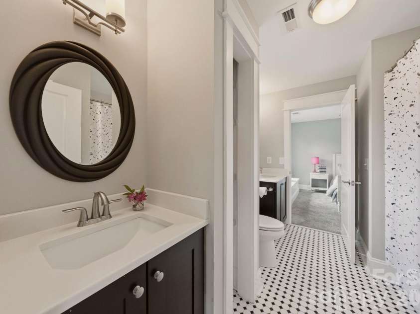 20327 Bethelwood Lane, Cornelius, NC 28031.  MLS# CAR4384611, YatesRealty ID 31941. Shared Bath with Dual Vanities