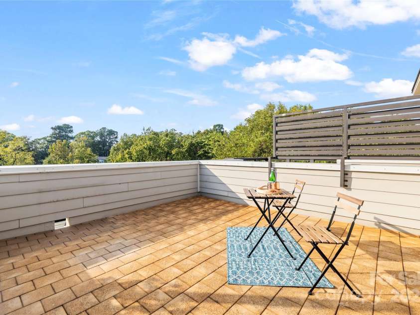 327 Uptown West Drive, Charlotte, NC 28208.  MLS# CAR4239942, YatesRealty ID 3195. Spacious Terrace
